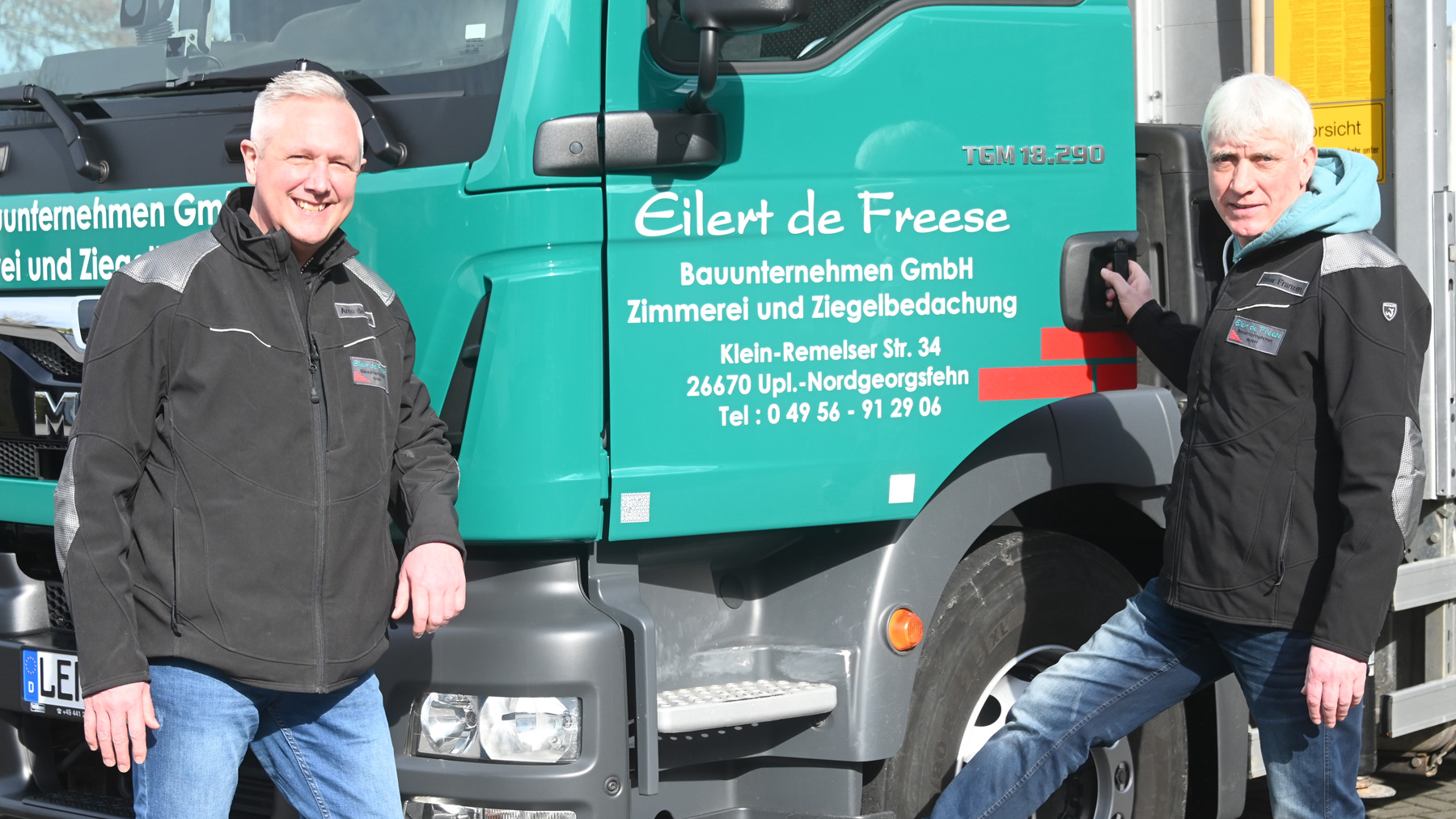 Das Eilert-de-Freese Bauunternehmen in Uplengen Das Eilert-de-Freese Bauunternehmen in Uplengen
